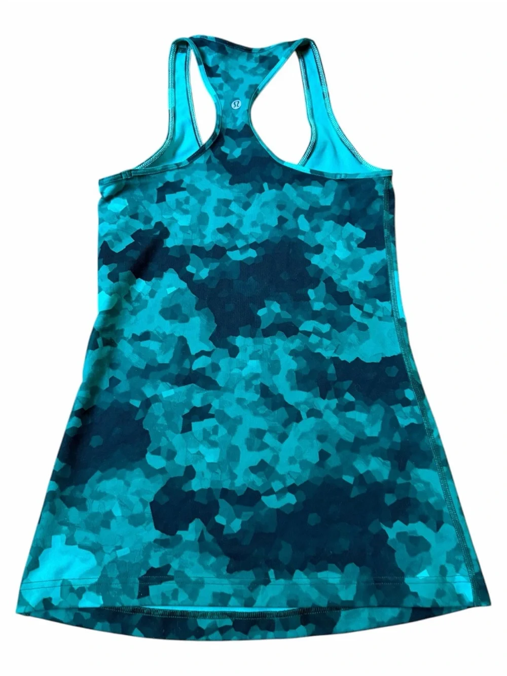 Lululemon Cool Racerback CRB Tank – Clouded Dreams / Cosmic Teal Green Size 4/6